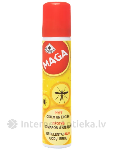 Maga Antitodu-Tick putujatõrjevahend - aerosool, 100 ml | internetaptieka.lv