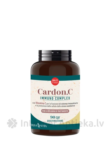ERBA VITA Cardon.C Immuno complex, 90 tabletti | internetaptieka.lv