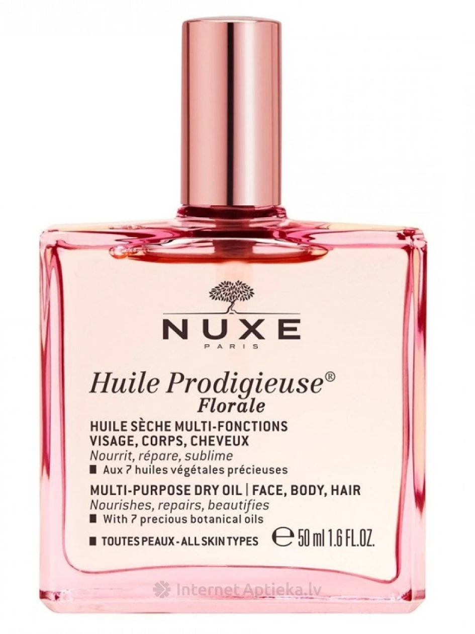 NUXE Сухое масло для ухода за лицом и телом, 50 мл | internetaptieka.lv
