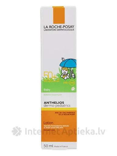 La Roche Posay Anthelios Lait Bebe 50+, losjoon lastele, 50 ml | internetaptieka.lv
