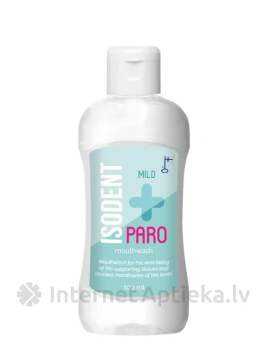 IsoDent Paro Mild mutes skalojamais līdzeklis, 100 ml | internetaptieka.lv