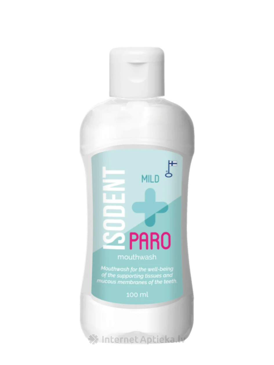 IsoDent Paro Mild mutes skalojamais līdzeklis, 100 ml | internetaptieka.lv