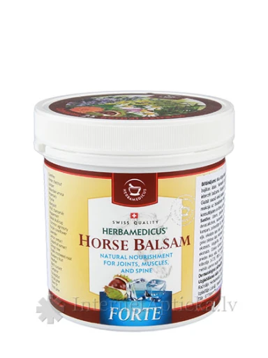 Herbamedicus Horse balsam jahutav palsam Forte, 250 ml | internetaptieka.lv