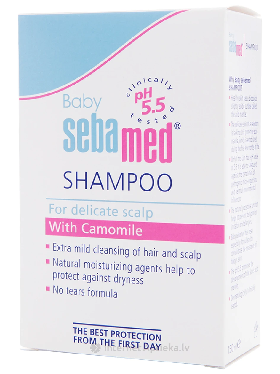 SEBAMED BABY šampūns, 150 ml | internetaptieka.lv