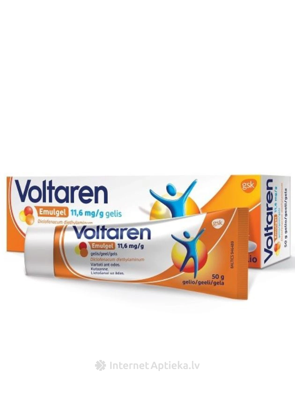 Voltaren Emulgel Гель 1.16%, 50 г | internetaptieka.lv
