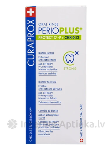 Curaprox Perio Plus + Protect жидкость для полоскания рта, 200 мл | internetaptieka.lv