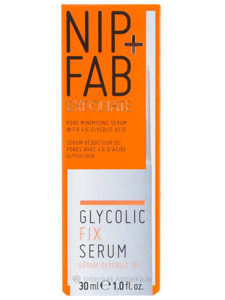 NIP+FAB Glycolic Fix seerum, 30 ml | internetaptieka.lv