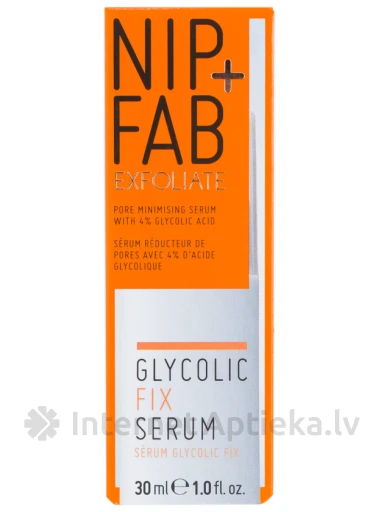 NIP+FAB Glycolic Fix seerum, 30 ml | internetaptieka.lv