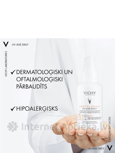 VICHY Capital Soleil UV-Age SPF 50+, 40 ml | internetaptieka.lv