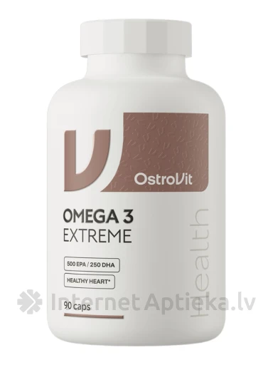 OstroVit Omega 3 Extreme капсулы, 90 шт. | internetaptieka.lv
