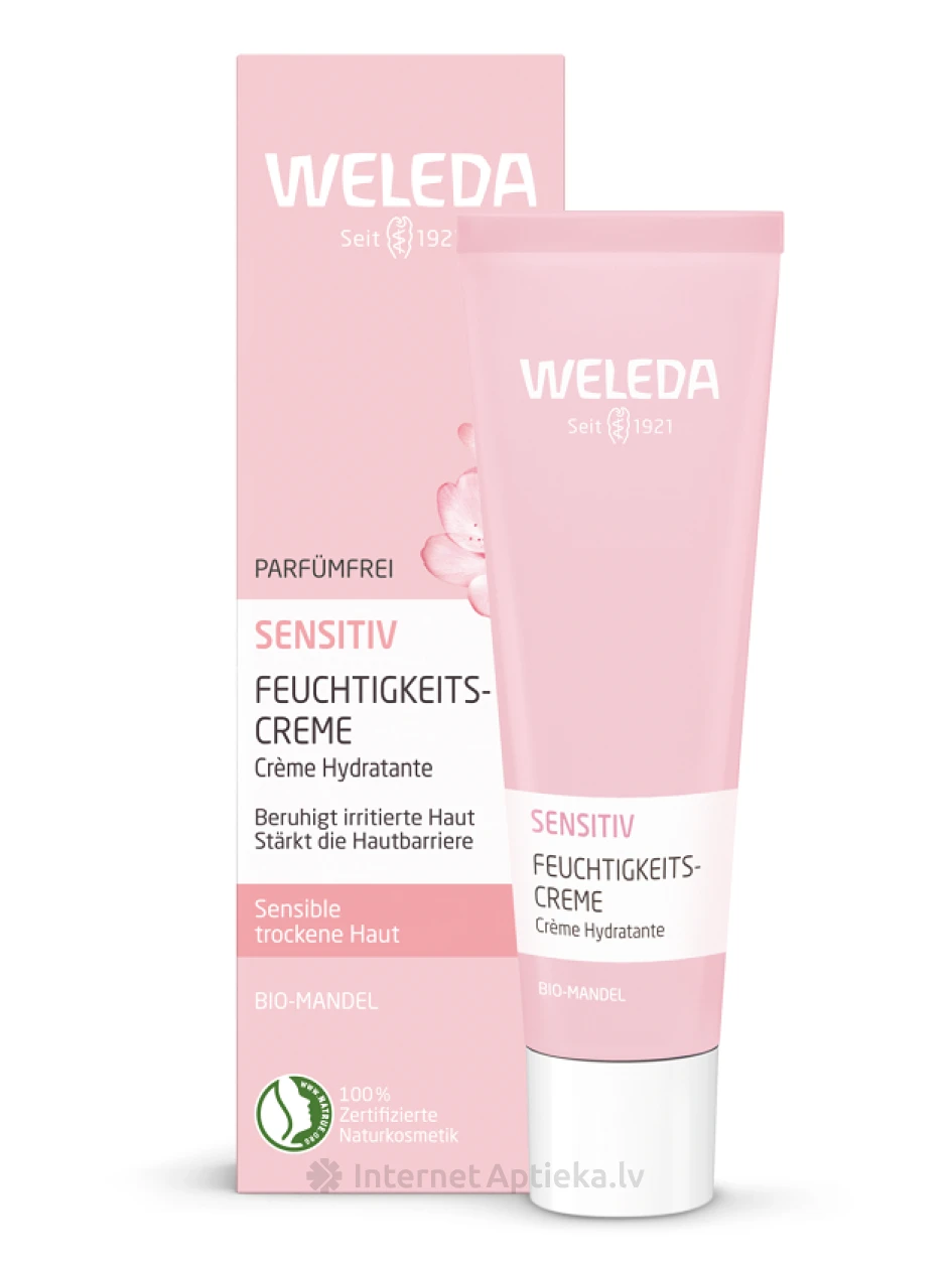 WELEDA Sensitiv Bio-Mandel niisutav kreem, 30 ml | internetaptieka.lv