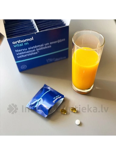 Orthomol Vital M, 30 päeva annused (pulber/tablett/kapsel) | internetaptieka.lv