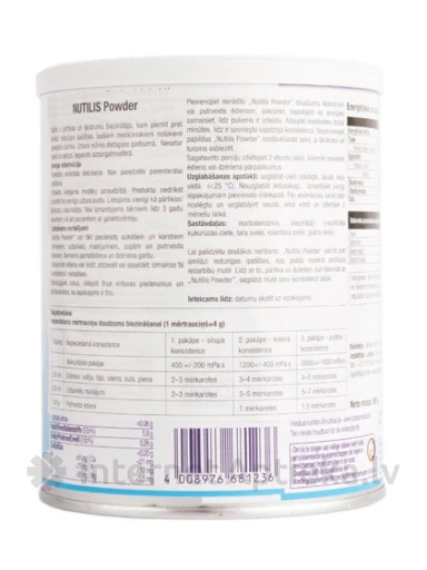 Nutilis Powder pulveris, 430 g | internetaptieka.lv