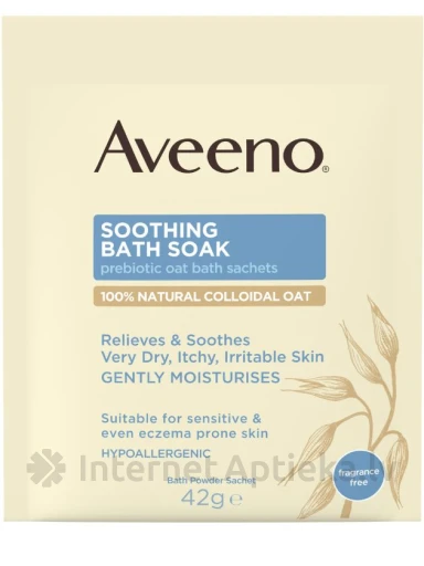 AVEENO успокаивающее средство для ванн, 8*42 г | internetaptieka.lv