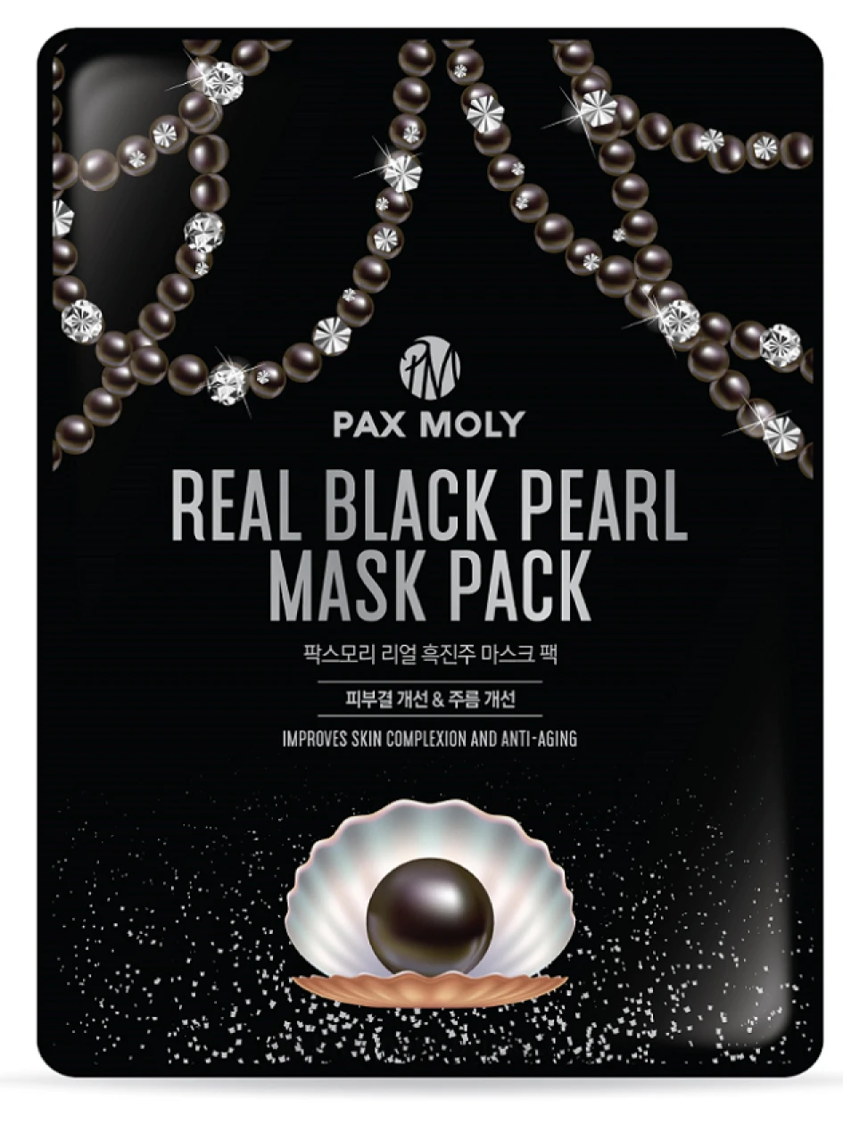 PAX MOLY Real näomask musta pärli ekstraktiga, 25 ml | internetaptieka.lv