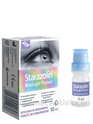 Starazolin® BlueLight Protect капли для глаз, 10 мл | internetaptieka.lv