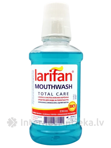 Larifan Mutes skalojamais līdzeklis, 230 ml | internetaptieka.lv