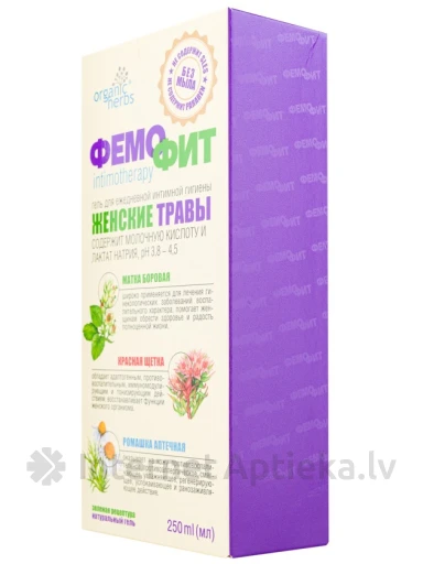Femofit intiimhügieeni geel, 250 ml | internetaptieka.lv