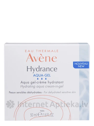 AVENE HYDRANCE АКВА-ГЕЛЬ, 50 МЛ | internetaptieka.lv