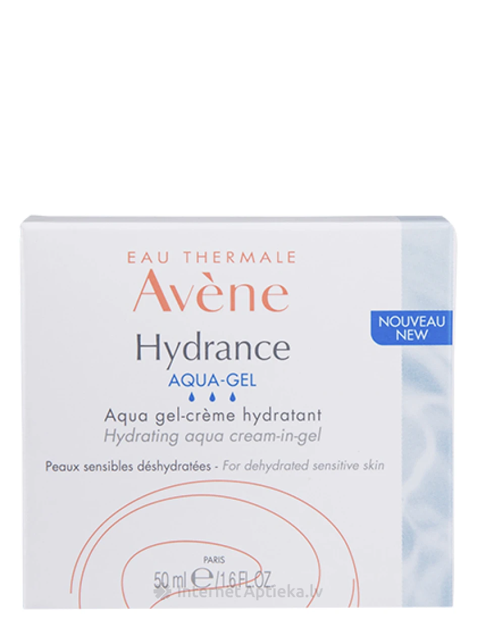 Avene Hydrance Aqua-gel niisutav kreem-geel, 50 ml | internetaptieka.lv