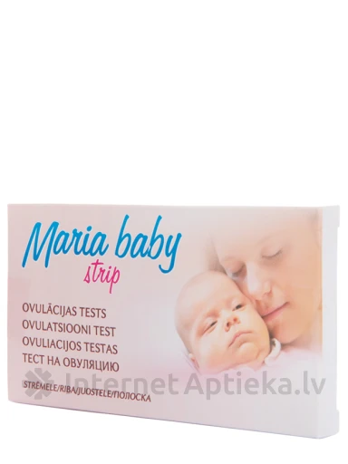 Maria Baby Strip Tests ovulācijas noteikšanai, 1 gab. | internetaptieka.lv