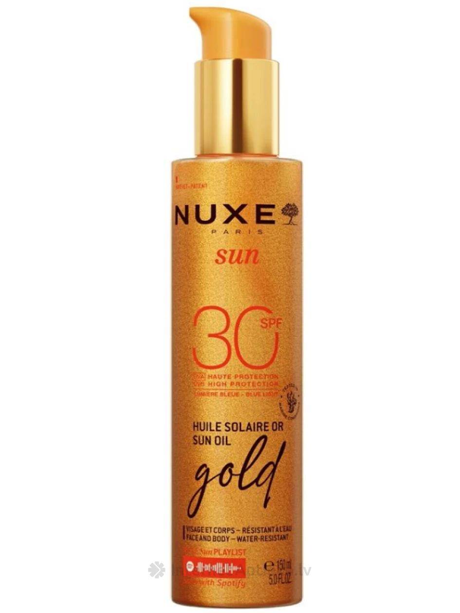 NUXE SUN Kaitsev õli päikese eest SPF30, 150 ml | internetaptieka.lv