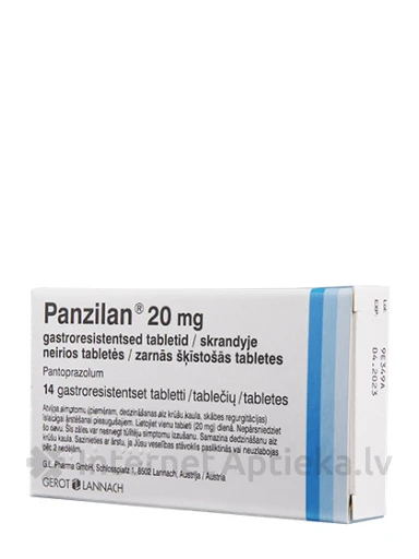 Panzilan 20 mg, 14 tabletes | internetaptieka.lv