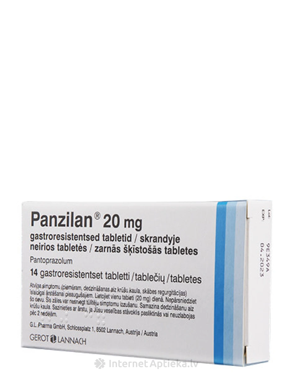 Panzilan 20 mg, 14 tabletes | internetaptieka.lv