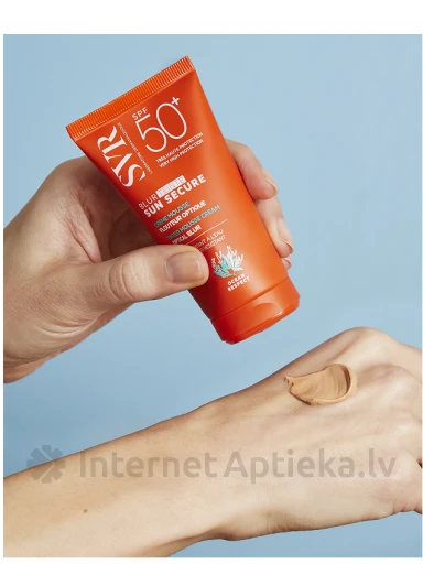 SVR SUN SECURE BLUR TEINTE tonēts sejas aizsargkrēms SPF50+, 50 ml | internetaptieka.lv
