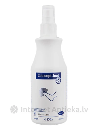 Cutasept Feet aerosool jalgade desinfitseerimiseks, 250 ml | internetaptieka.lv