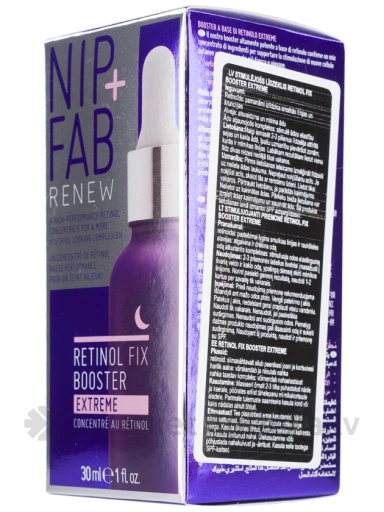 NIP+FAB Retinol Fix Renew Booster seerum, 30 ml | internetaptieka.lv