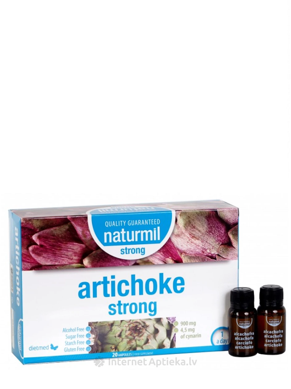 Artichoke strong dzēriens flakonos, 20*15 ml | internetaptieka.lv