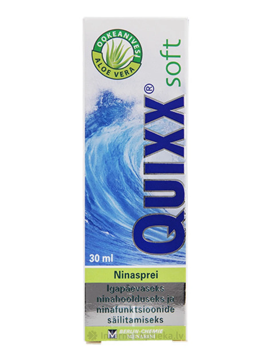 Quixx soft аэрозоль для носа, 30 мл | internetaptieka.lv