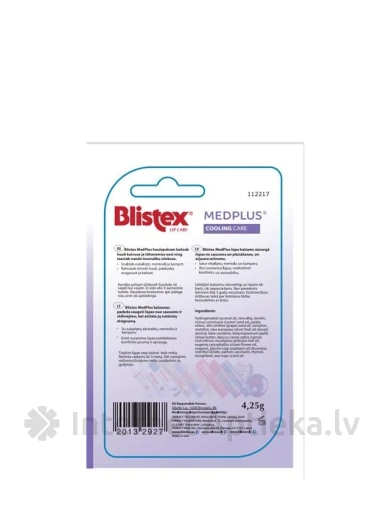 Blistex MedPlus lūpu balzams, 7 g | internetaptieka.lv