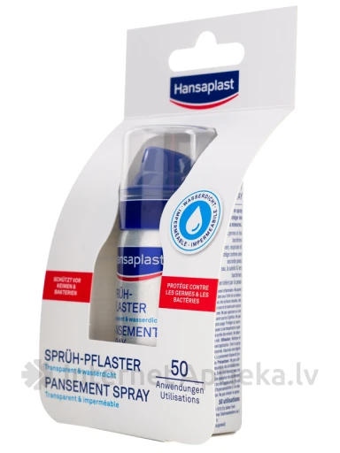 HANSAPLAST uzpūšamais plāksteris, 32.5 ml | internetaptieka.lv