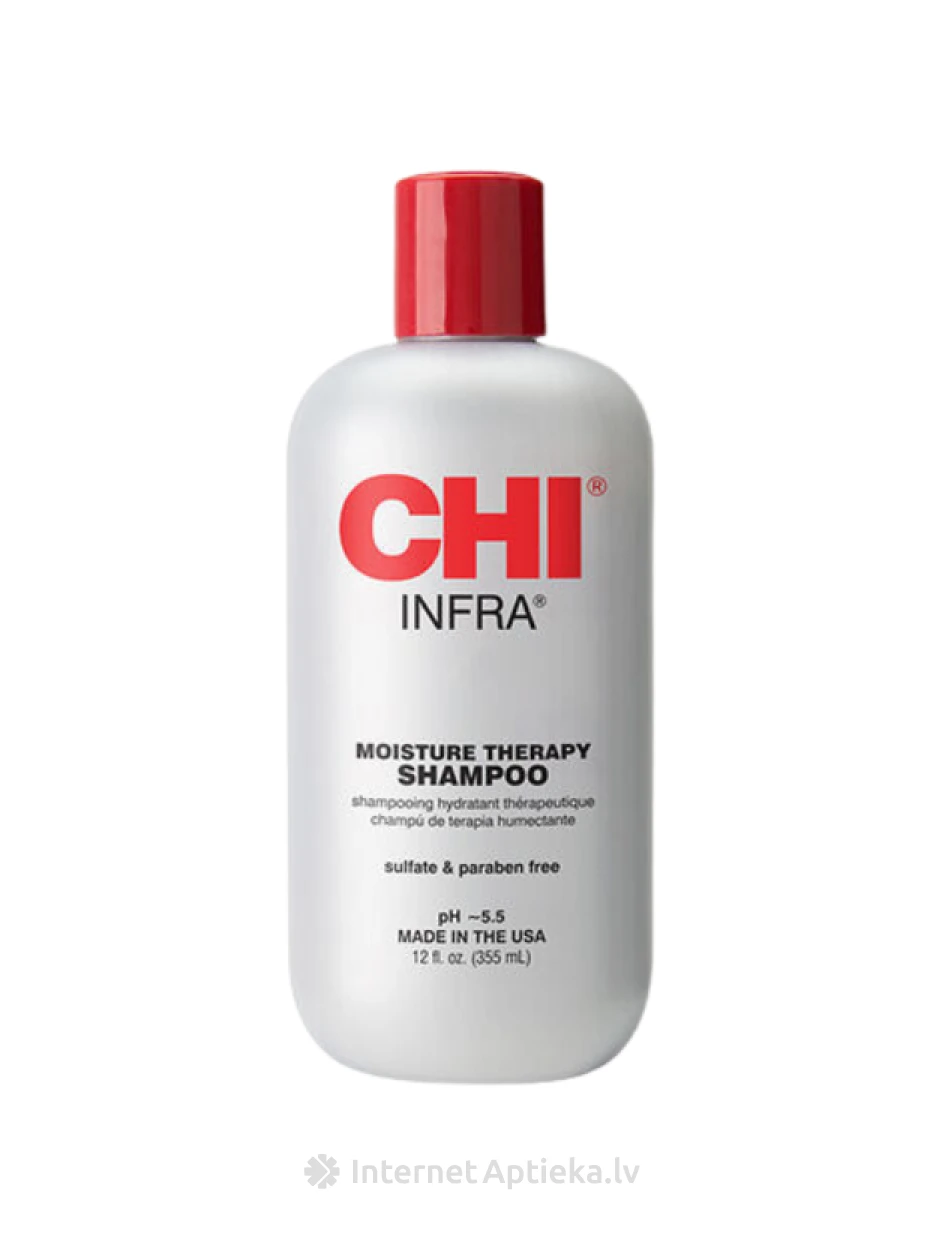 CHI Infra Moisture Therapy Shampoo šampūns, 355 ml | internetaptieka.lv