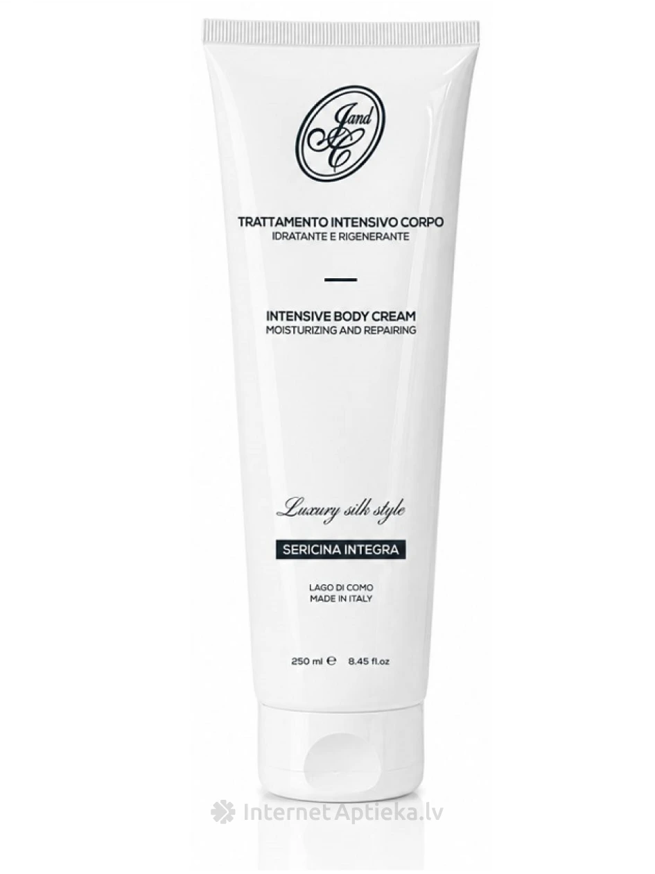 J.And.C. Cosmetici - LAKE COMO INTENSIVE LUXURY SILK Крем для тела, 250 мл | internetaptieka.lv
