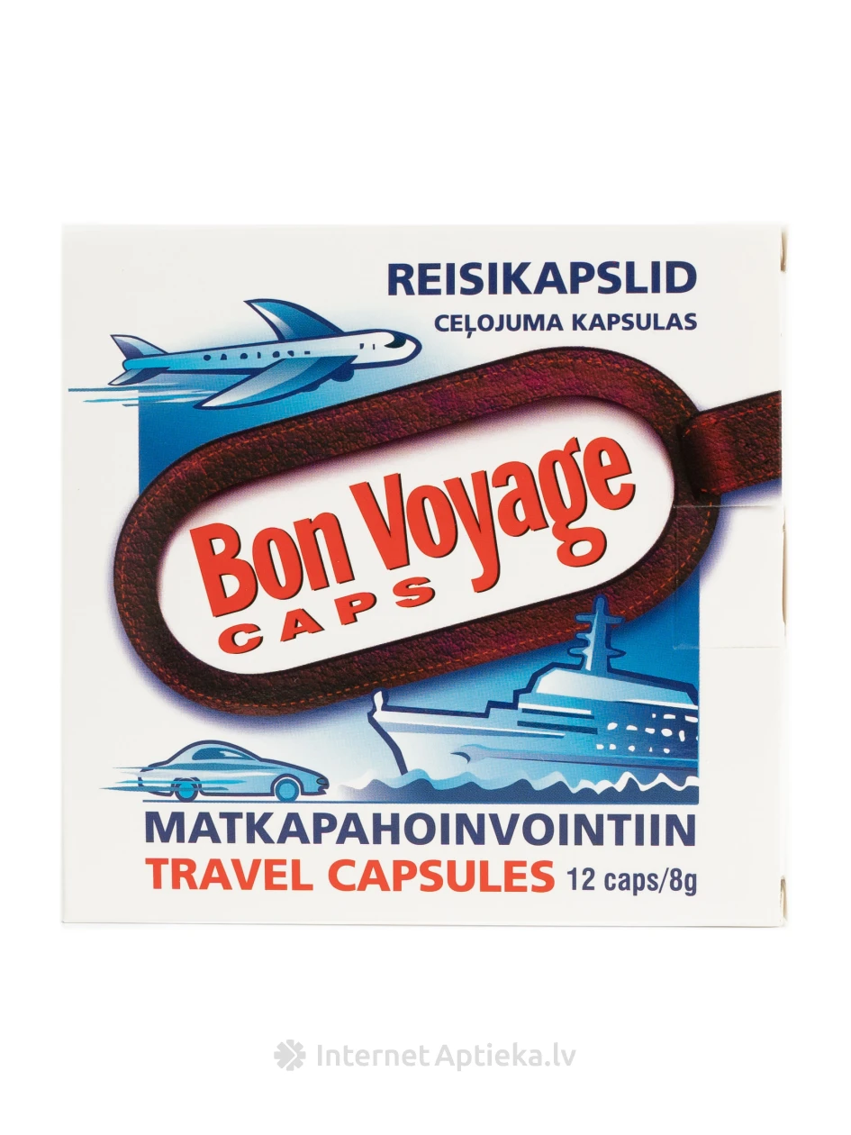 Bon Voyage, 12 капсул | internetaptieka.lv