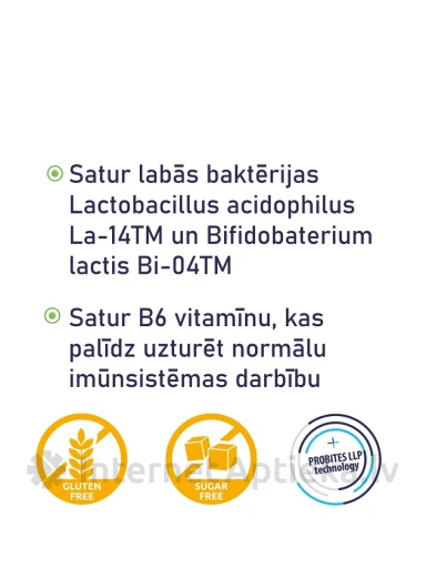 Acidolac® JUNIOR, 20 košļājamas tabletes | internetaptieka.lv