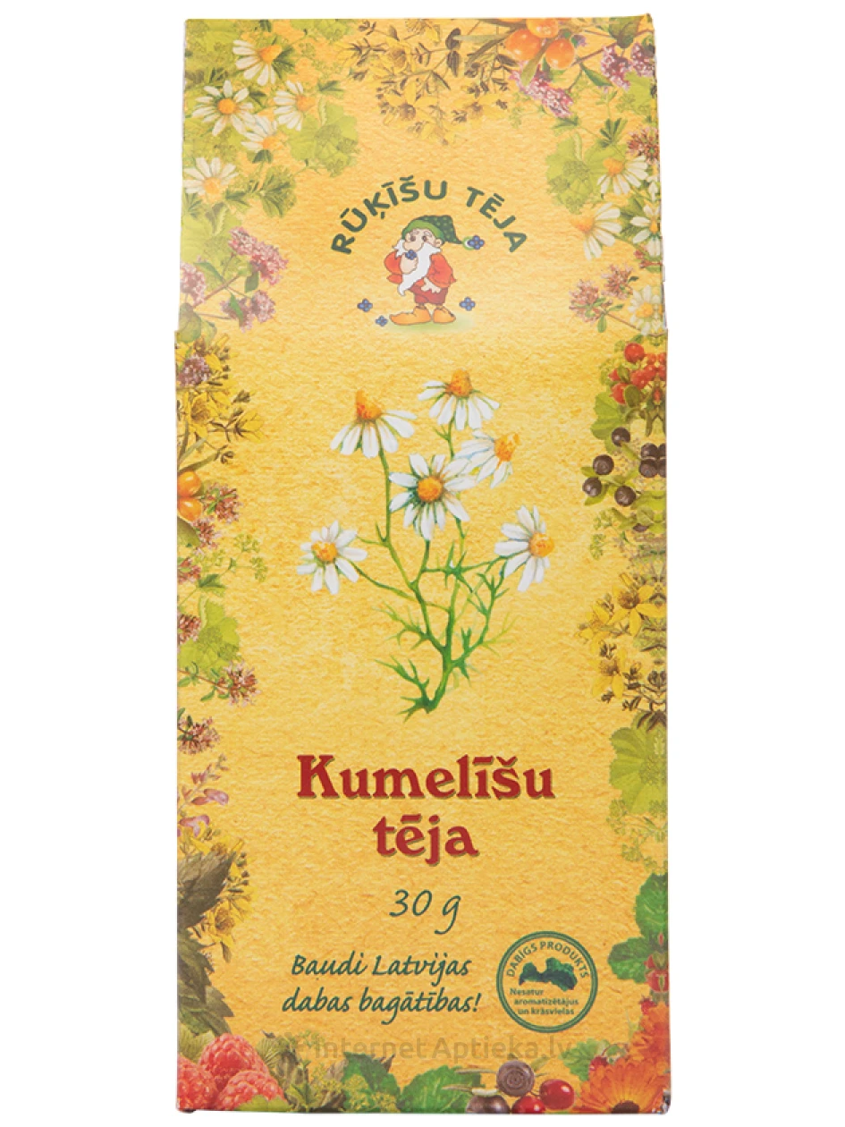 Rūķīšu Kumelīšu tēja, 30 g | internetaptieka.lv