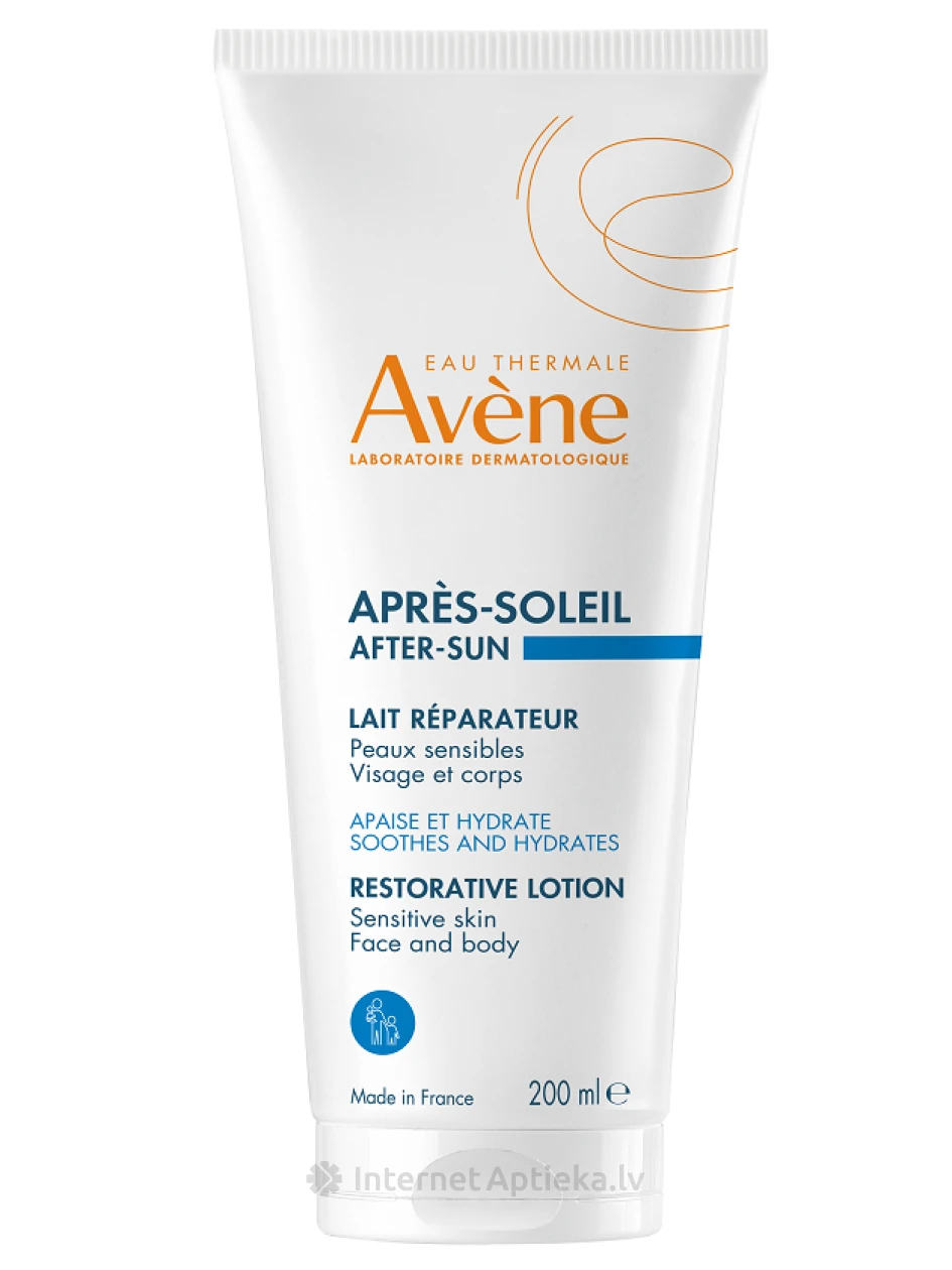 Avene Sun atjaunojošs losjons pēc sauļošanās, 200 ml | internetaptieka.lv