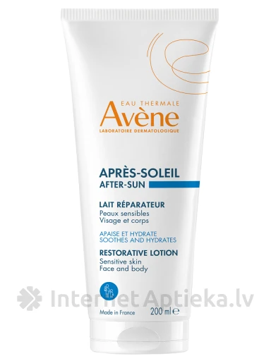 Avene Sun atjaunojošs losjons pēc sauļošanās, 200 ml | internetaptieka.lv
