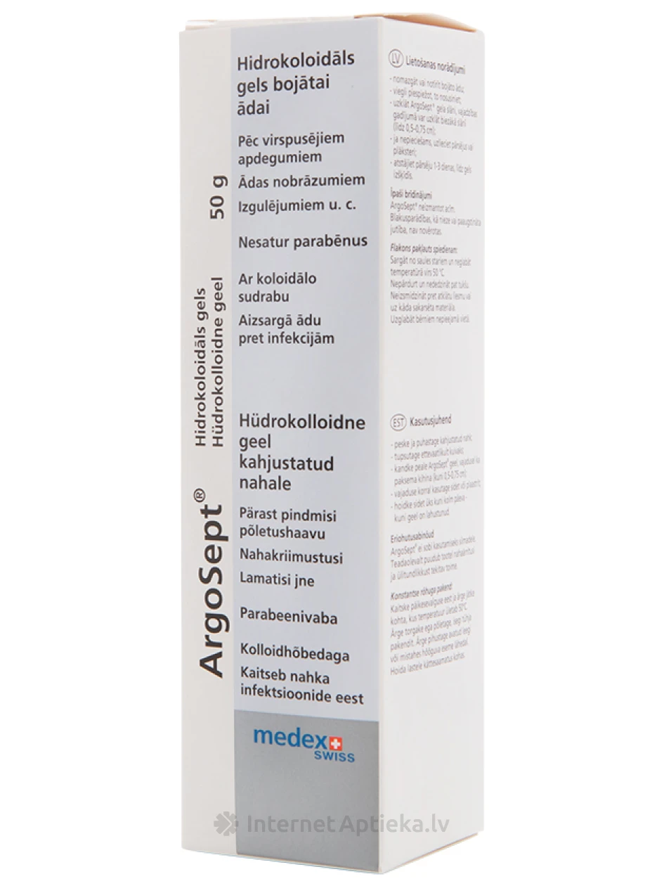 ArgoSept Hidrokoloidāls gels, 50 g | internetaptieka.lv