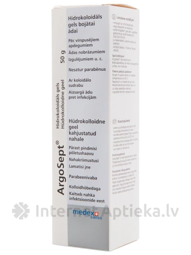 ArgoSept Hidrokoloidāls gels, 50 g | internetaptieka.lv