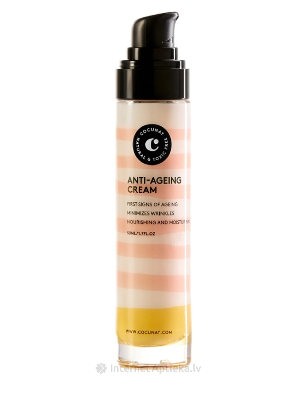Cocunat Hydrating Anti-Aging sejas krēms, 50 ml | internetaptieka.lv