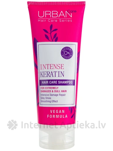 Urban Care шампунь, интенсивный кератин, 250 мл | internetaptieka.lv
