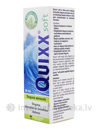 Quixx Soft deguna aerosols, 30 ml | internetaptieka.lv