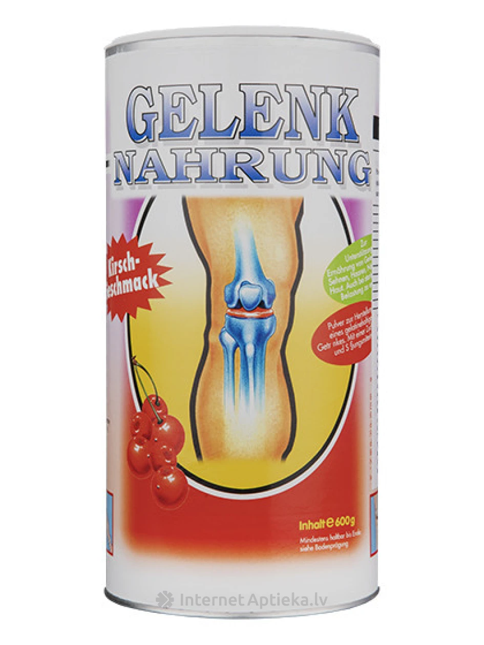 Gelenk Nahrung pulveris, ķiršu, 600 g | internetaptieka.lv