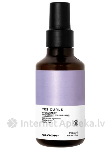 ELGON Yes Curls neizskalojams mitrinošs izsmidzināms līdzeklis, 150 ml | internetaptieka.lv