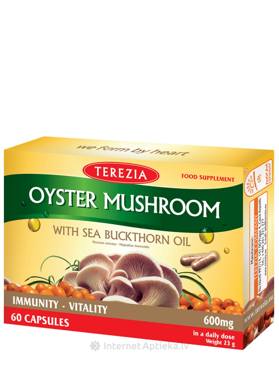 Terezia Austeru sānause ar smiltsērkšķu eļļu, 60 kapsulas | internetaptieka.lv